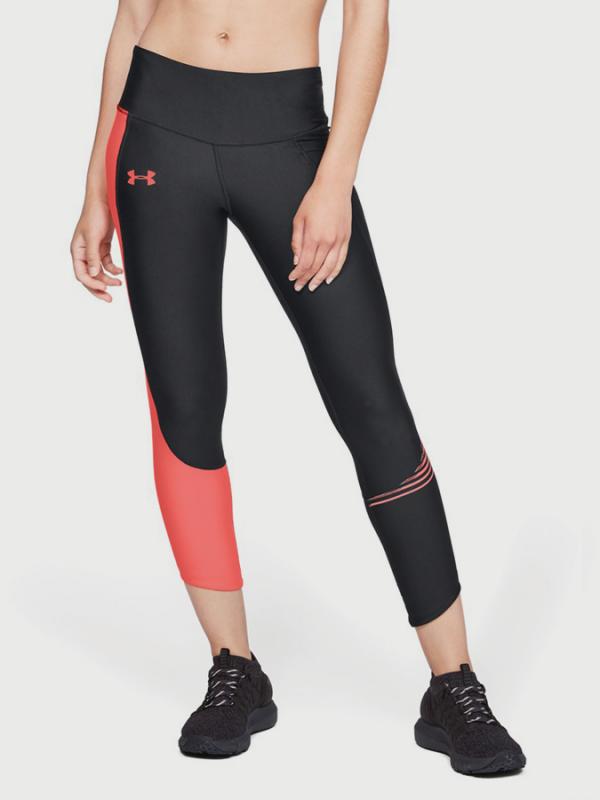 Kompresní legíny Under Armour Fly Fast Graphic Crop Černá