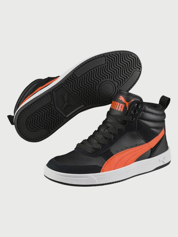 Boty Puma Rebound Street v2 Jr Černá
