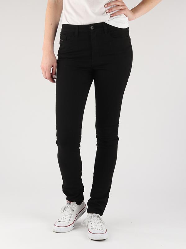Džíny Diesel Skinzee-High L.32 Pantaloni Černá