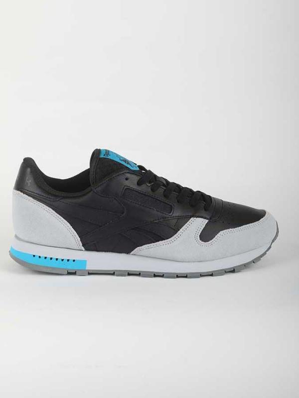 Boty Reebok Classic CL LEATHER GREY Černá