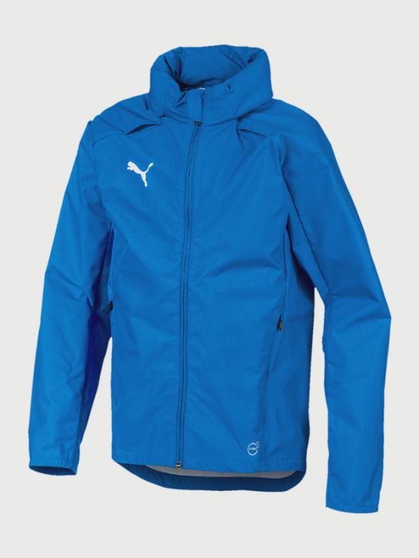 Bunda Puma LIGA Training Rain Jacket Jr Modrá