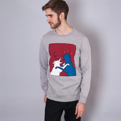 Mikina by Parra Playfight Heather Grey