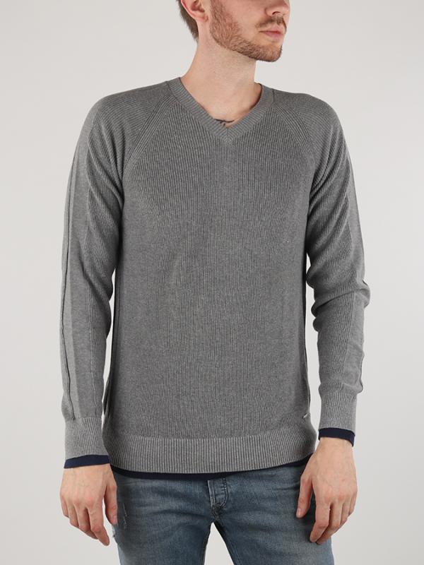 Svetr Diesel K-Alvarez Pullover Šedá