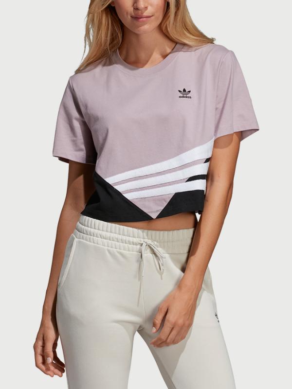Tričko adidas Originals Crop Tee Barevná