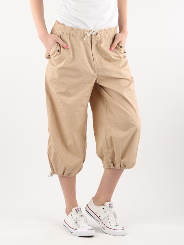 Kraťasy Nike BEACH CAPRI Hnědá