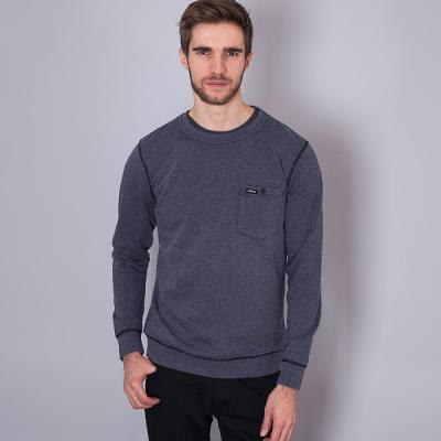 Mikina Makia POCKET SWEATSHIRT Navy
