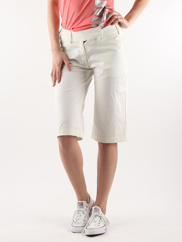 Kraťasy adidas Originals LEISURE CULOTTE Bílá