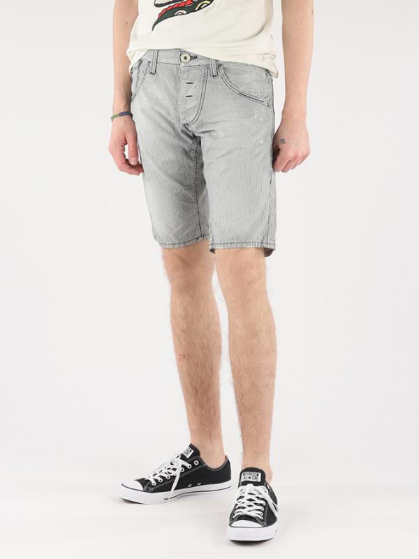 Kraťasy Energie M SHORTS MOD PRUH Šedá