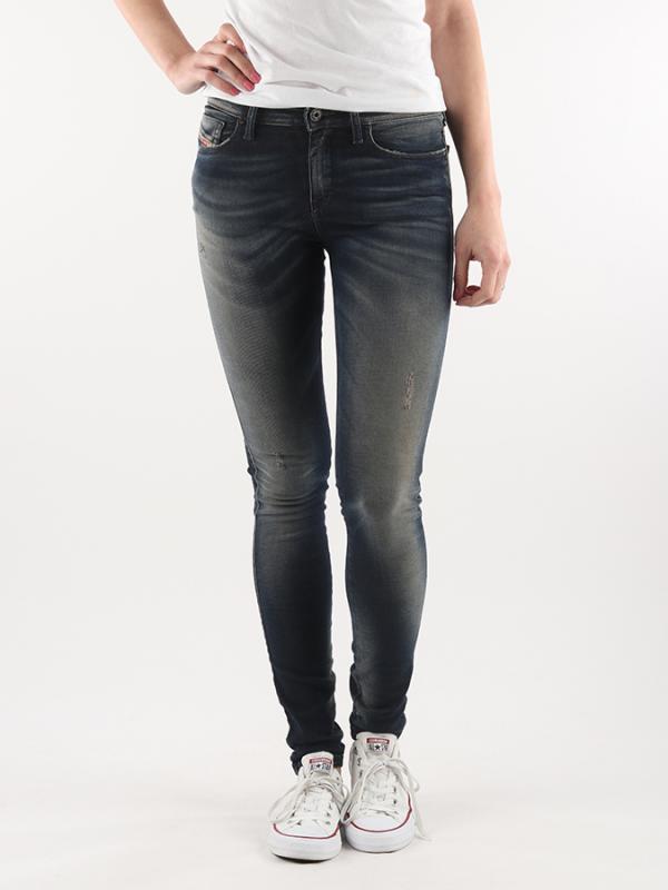 Džíny Diesel SKINZEE L.32 PANTALONI Modrá