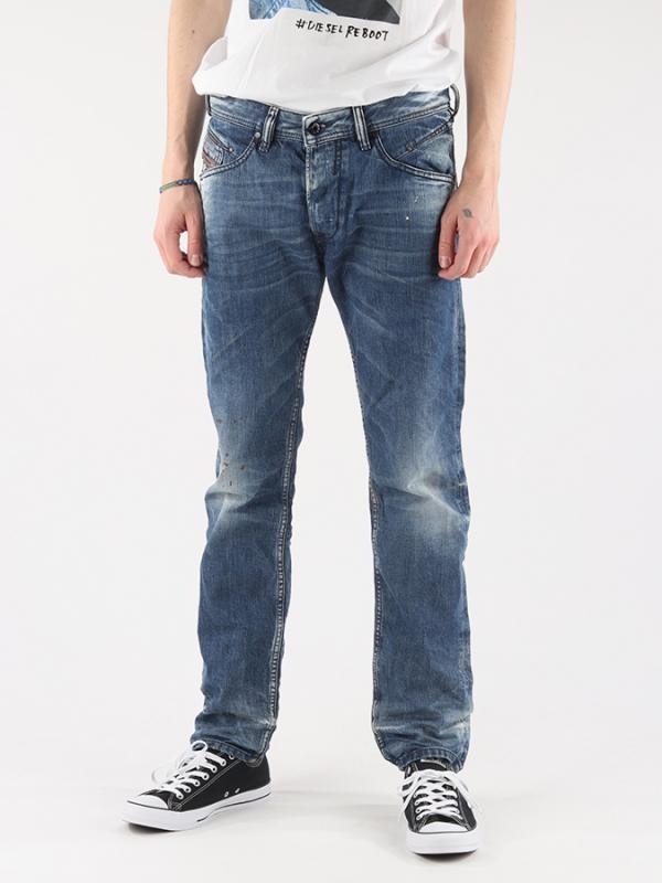Džíny Diesel BELTHER L.32 PANTALONI Modrá