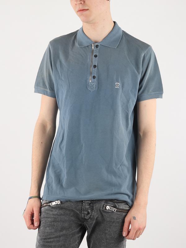 Tričko Diesel T-UKYO CAMICIA Modrá