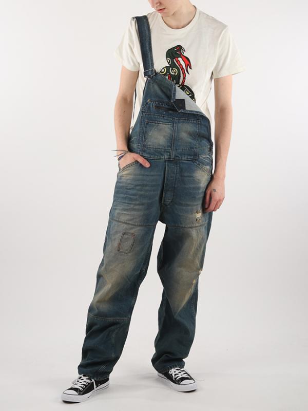 Overal Diesel JUMBER Overalls Modrá