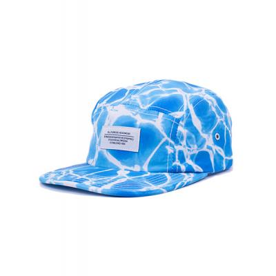 Kšiltovka WeSC Pool 5 Panel pool azul