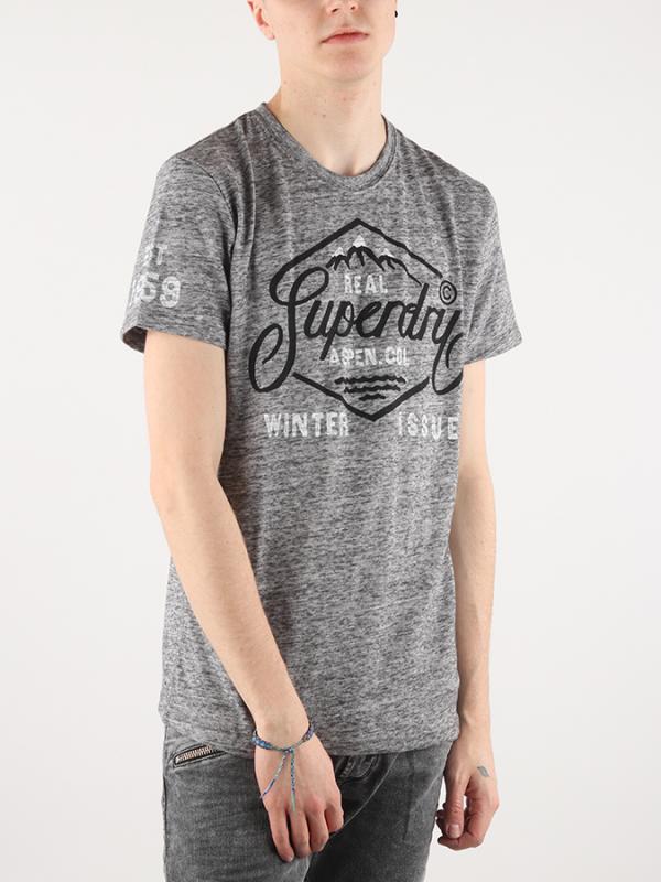 Tričko Superdry Aspen Tee Šedá