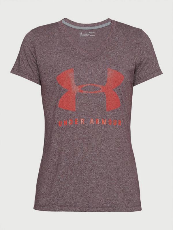 Tričko Under Armour Tborne Train Grph Twist SSv Červená