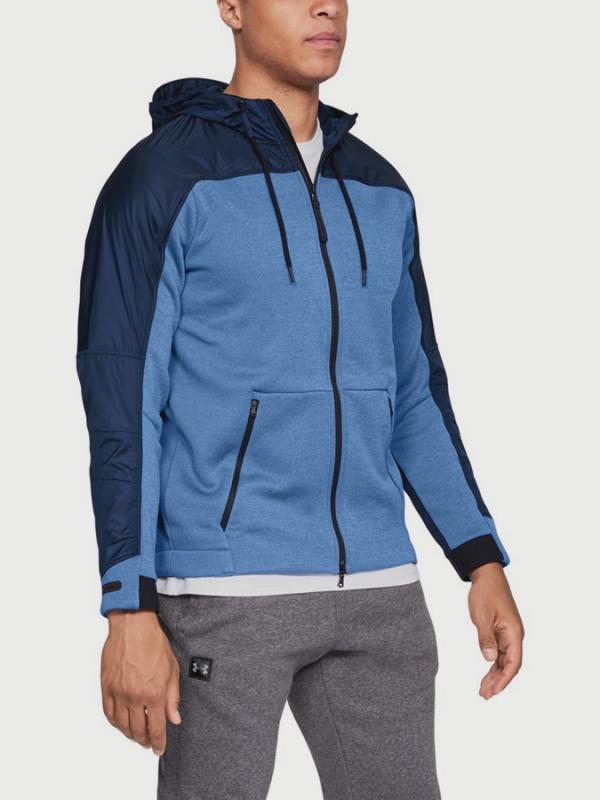 Mikina Under Armour Unstoppable Coldgear Swacket Modrá
