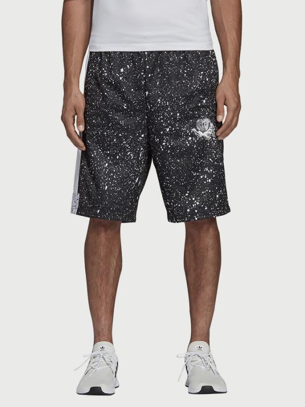Kraťasy adidas Originals Planetoid Aop S Černá