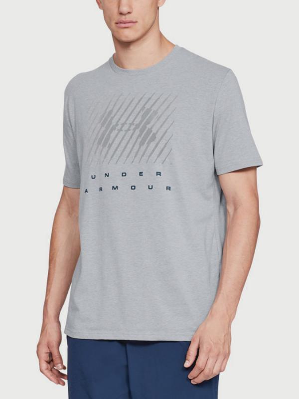 Tričko Under Armour Branded BL SS Šedá