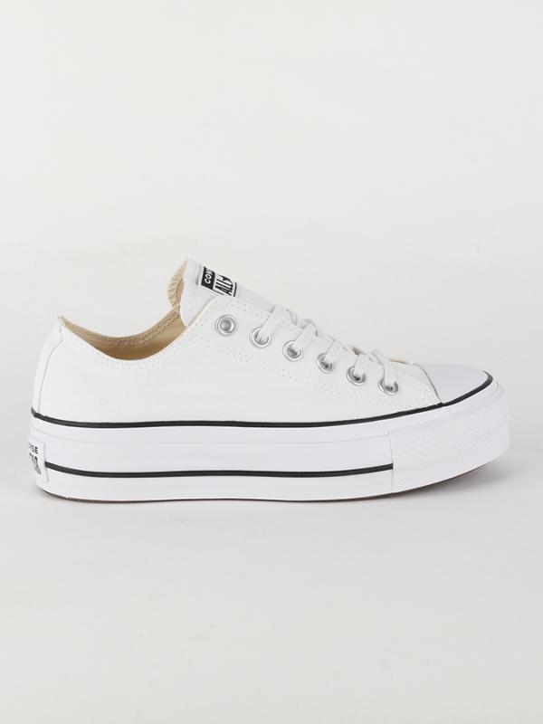 Boty Converse Chuck Taylor All Star Lift OX Bílá