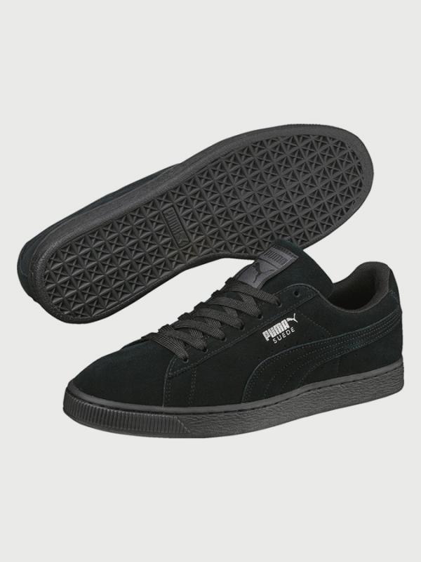 Boty Puma Suede Classic+ black-dark shadow Černá