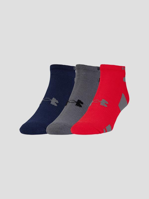 Ponožky Under Armour HeatGear 3Pk No Show Barevná