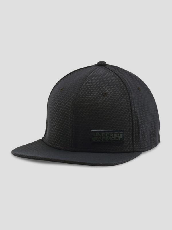 Kšiltovka Under Armour Heatgear Men's Embossed Flat Str Černá