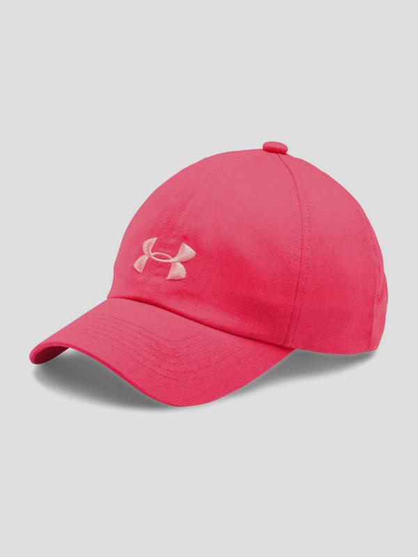 Kšiltovka Under Armour Girls Solid Armour Cap Růžová