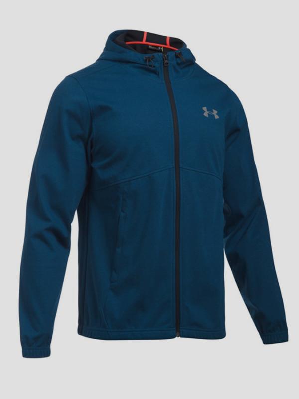 Mikina Under Armour Spring Swacket FZ Modrá