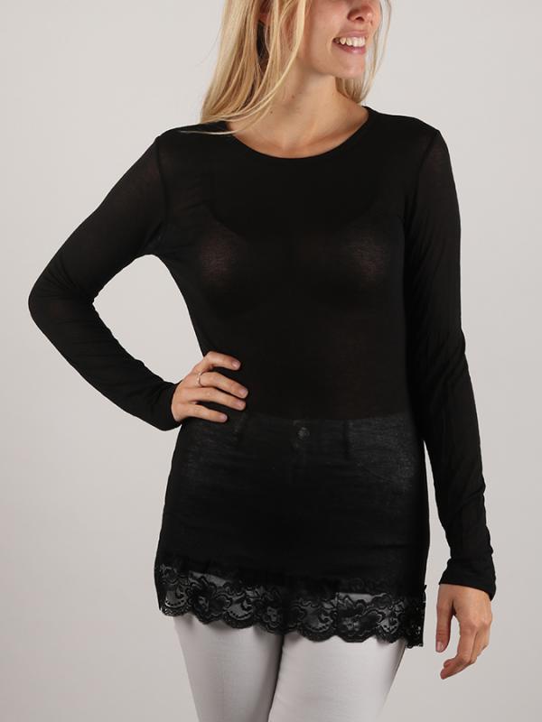 Tričko Terranova Maglia Černá