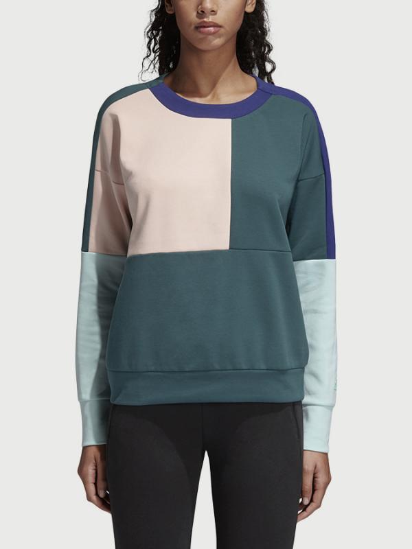 Mikina adidas Performance W ID Glory CRW Barevná