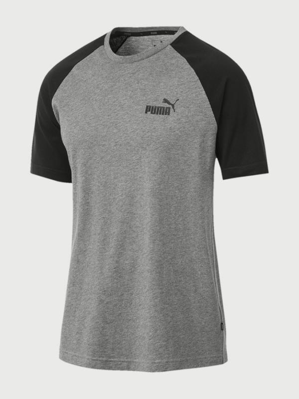 Tričko Puma Raglan Tee Šedá