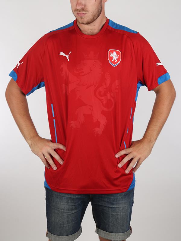 Tričko Puma Czech Republic Home Shirt Červená
