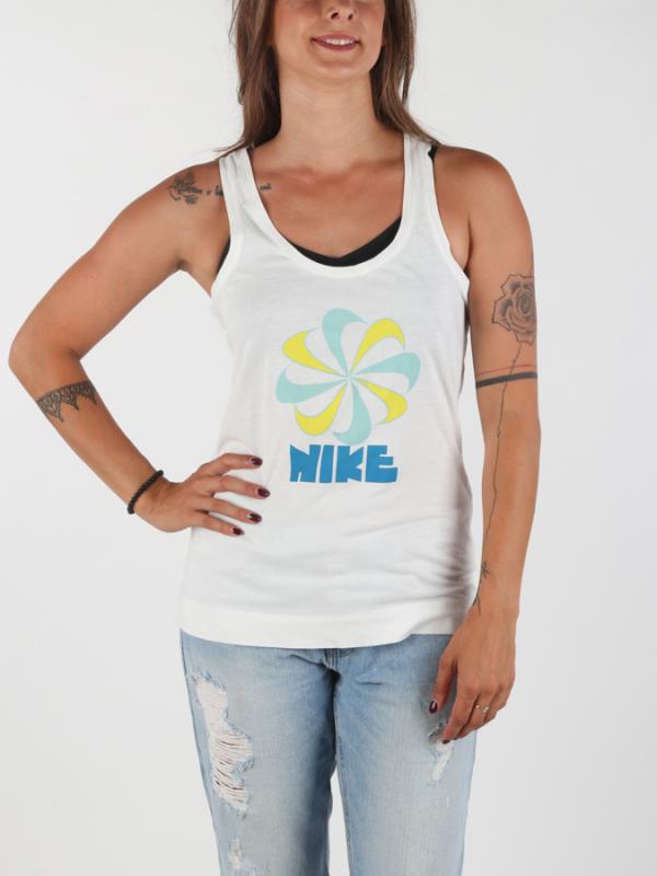Tílko Nike SUNBURST TANK Bílá