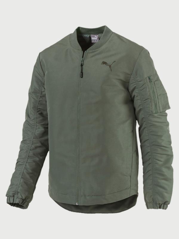 Bunda Puma Style Bomber Mens Zelená