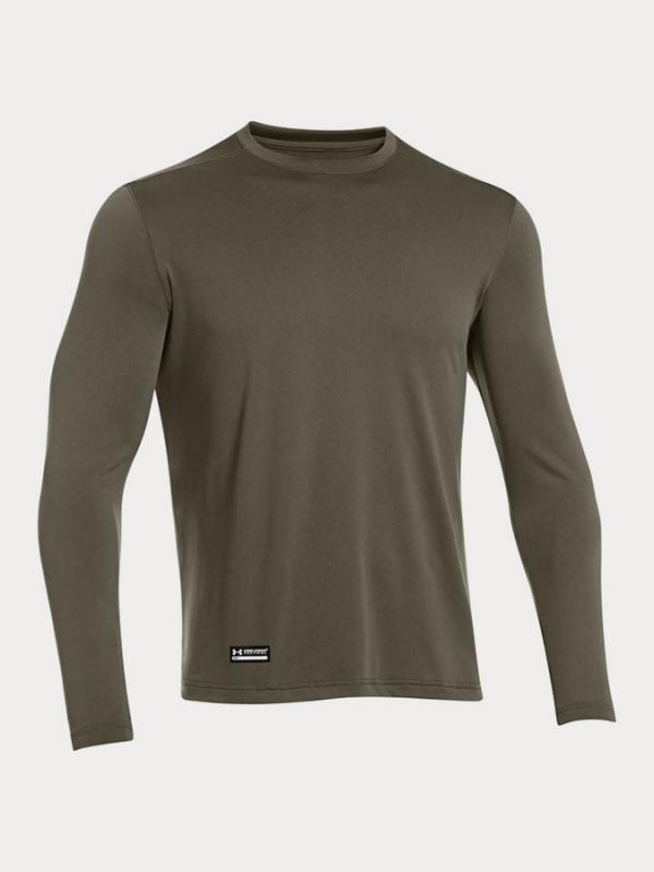Tričko Under Armour Tac Tech Ls T Zelená