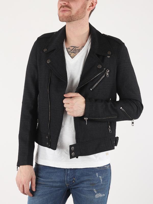 Bunda Diesel JITHOS Outerwear/Caban Černá