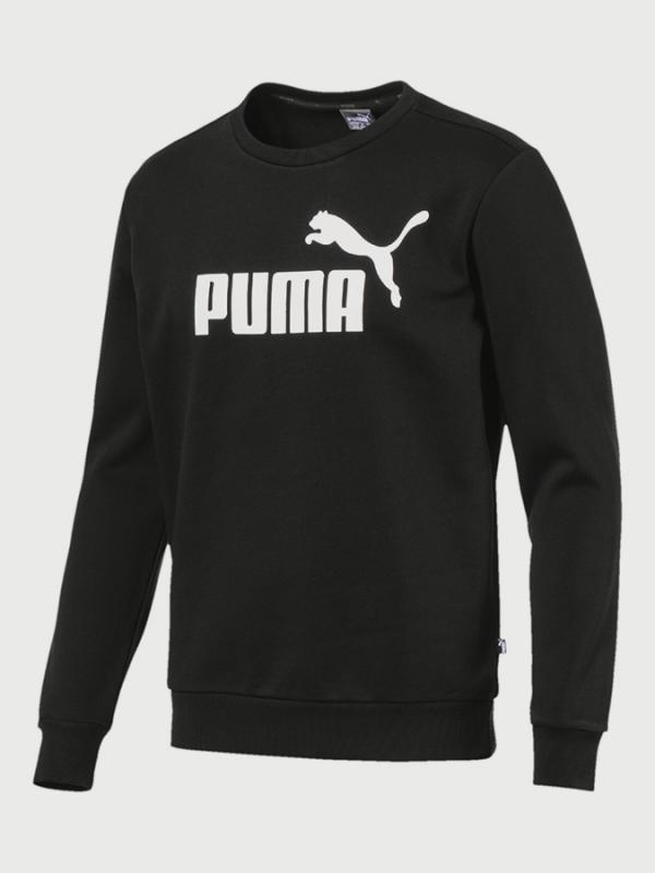 Mikina Puma Essentials Fleece Crew Sweat Černá