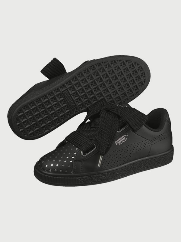 Boty Puma Basket Heart Ath Lux Wn s Černá