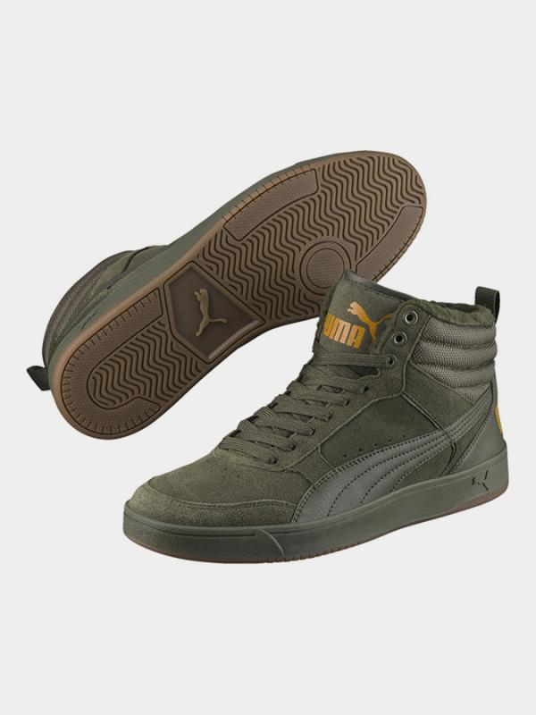 Boty Puma Rebound Street SD FUR Zelená