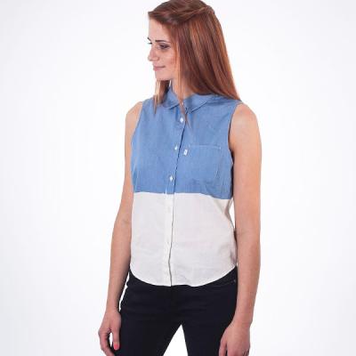 Levi´s® Relaxed Sleevless Blous bleach blocked 34/30