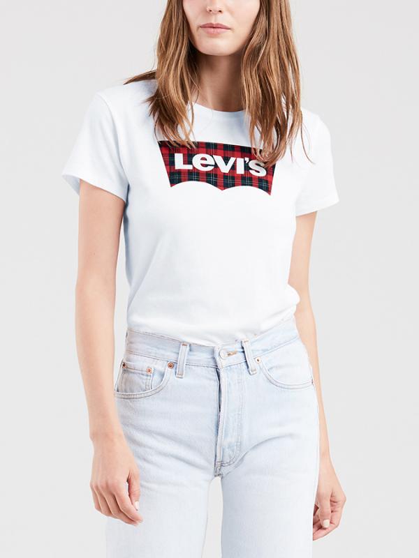 Tričko LEVI'S The Perfect Tee Bílá
