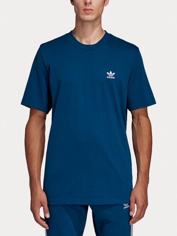 Tričko adidas Originals Monogram Tee Modrá