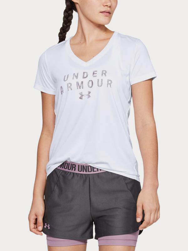 Tričko Under Armour Tech Ssv Graphic Bílá