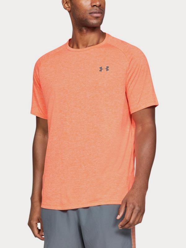 Tričko Under Armour Tech 2.0 Ss Tee Oranžová