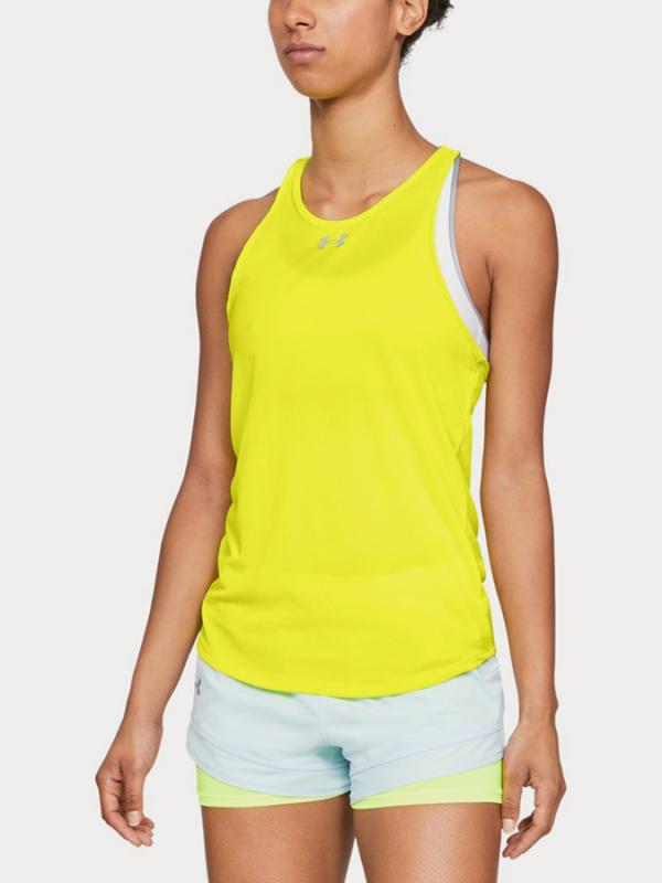 Tílko Under Armour Qlifier Tank Žlutá