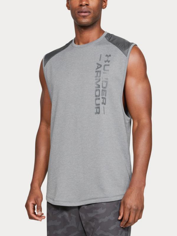 Tričko Under Armour Mk1 Terry Sl Šedá