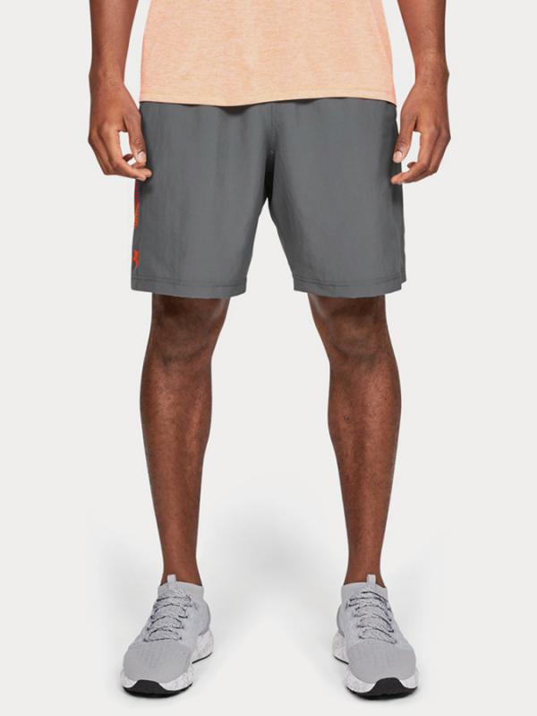 Kraťasy Under Armour Woven Graphic Short Šedá