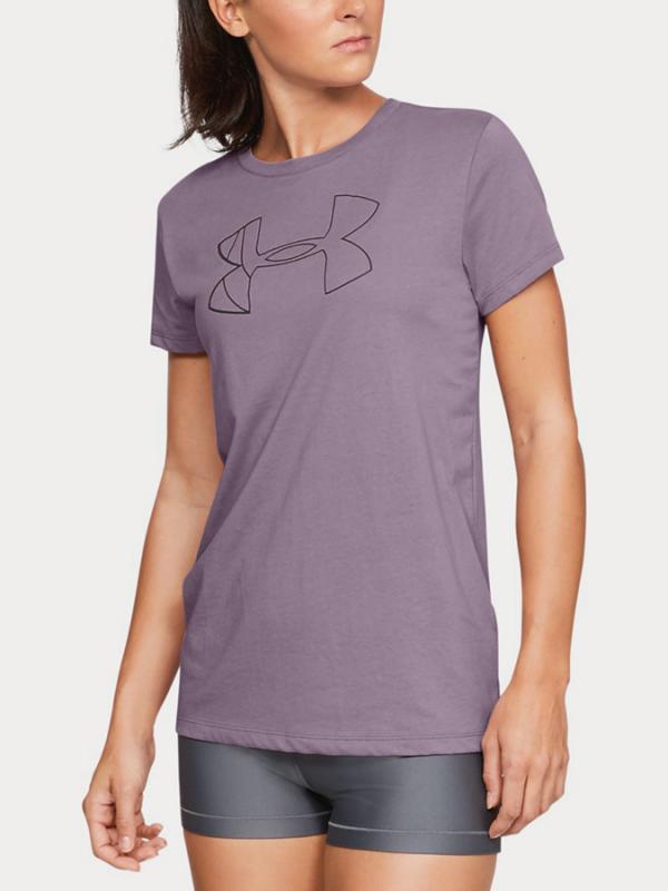 Tričko Under Armour Graphic Bl Classic Crew Fialová