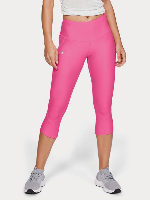 Kompresní legíny Under Armour Fly Fast Capri Růžová