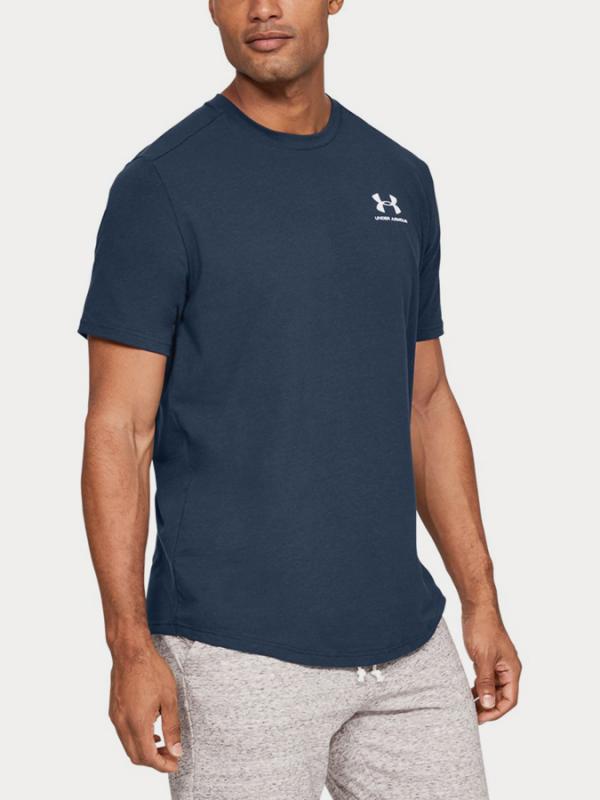 Tričko Under Armour Sportstyle Essential Tee Modrá